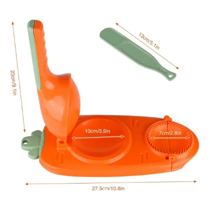 Magic Cake Maker - 2 in1 Dumpling Maker Dry Kit - Orange